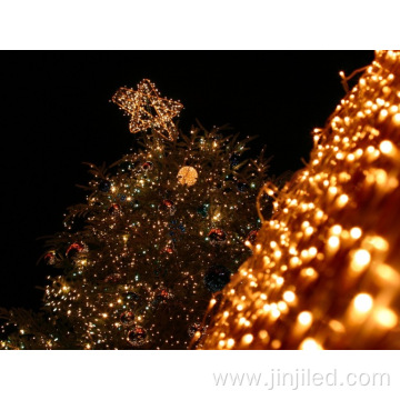 Gold LED Glow Christmas Tree